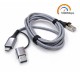 USB 3.0 ve Type C - Gigabit RJ45 Ethernet Adaptörü 2in1 usb 3.0 Type C 10/100/1000 USB 3.0 ve Type C - Gigabit RJ45 Ethernet Adaptörü 2in1 usb 3.0 Type C 10/100/1000