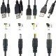 USB Güç Kablosu Kablosu DC 5V DC2.0/2.5/4.0/5.5mm 4lü set USB Güç Kablosu Kablosu DC 5V DC2.0/2.5/4.0/5.5mm 4lü set
