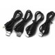 USB Güç Kablosu Kablosu DC 5V DC2.0/2.5/4.0/5.5mm 4lü set USB Güç Kablosu Kablosu DC 5V DC2.0/2.5/4.0/5.5mm 4lü set