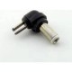 Üniversal Adaptör 2 pinli 5.5 mm 2.5 mm çevirici 2 pin standart uç çevirici Üniversal Adaptör 2 pinli 5.5 mm 2.5 mm çevirici 2 pin standart uç çevirici