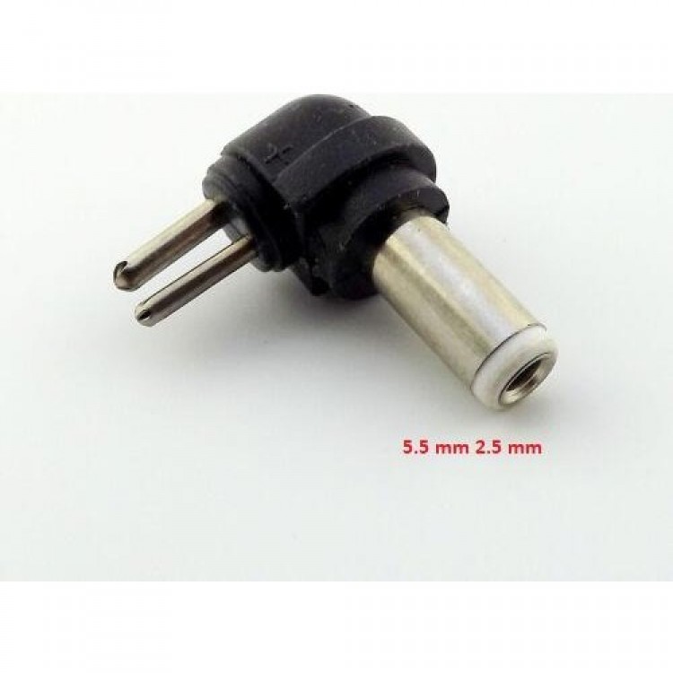 Üniversal Adaptör 2 pinli 5.5 mm 2.5 mm çevirici 2 pin standart uç çevirici Üniversal Adaptör 2 pinli 5.5 mm 2.5 mm çevirici 2 pin standart uç çevirici