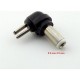 Üniversal Adaptör 2 pinli 5.5 mm 2.5 mm çevirici 2 pin standart uç çevirici Üniversal Adaptör 2 pinli 5.5 mm 2.5 mm çevirici 2 pin standart uç çevirici