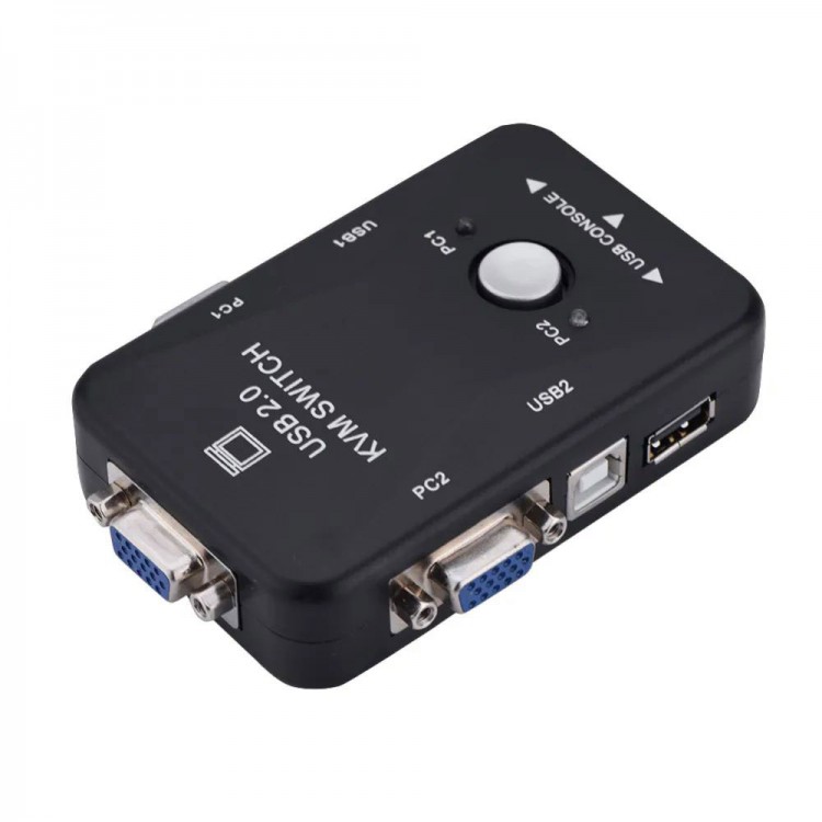 Usb 2.0 Kvm Switch 2 port vga usb kvm switch