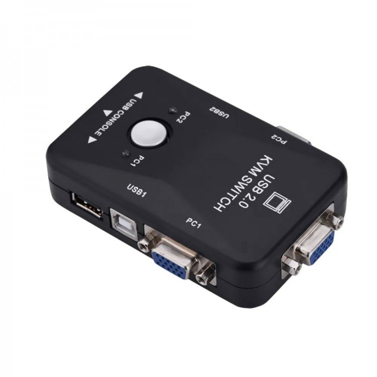 Usb 2.0 Kvm Switch 2 port vga usb kvm switch