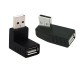 Usb 2.0 doksan derece usb 2.0 L tipi dişi erkek çevirici 2li set Usb 2.0 doksan derece usb 2.0 L tipi dişi erkek çevirici 2li set