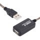 Usb 2.0 güçlendirilmiş extension kablo usb 2.0 dişi erkek kablo 20m