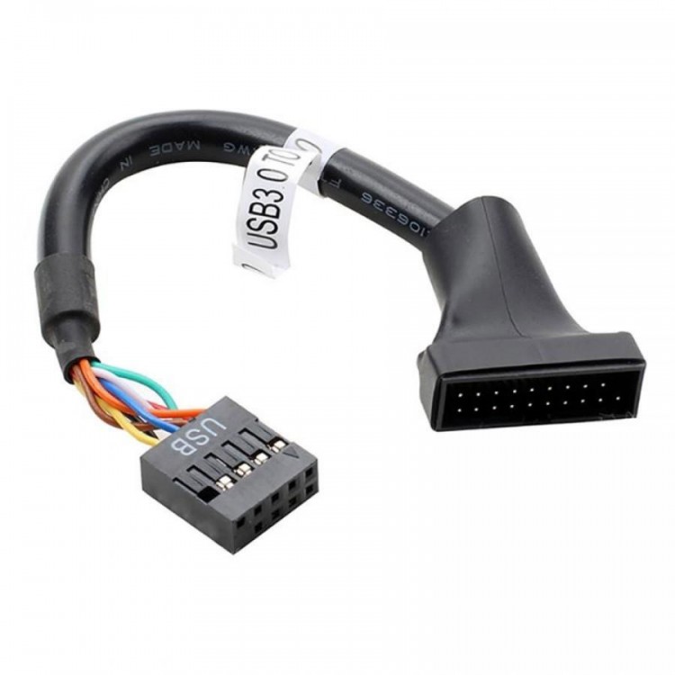 Usb 2.0 usb 3.0 çevirici 9 pin 19 pin çevirici 9 pin dişi 19 pin erkek çevirici