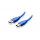 Usb 3.0 erkek erkek kablo 30 cm erkek erkek usb 3.0 kablo