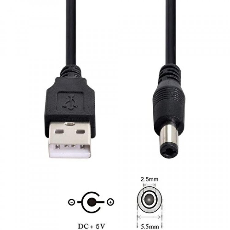 Usb 5.5 mm 2.5 mm kablo usb standart uç dc kablo 5.5 mm 2.5 mm 1 metre usb kablo Usb 5.5 mm 2.5 mm kablo usb standart uç dc kablo 5.5 mm 2.5 mm 1 metre usb kablo