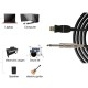 Usb 6.3 mm jack adaptörü pc kayıt usb enstrüman kablosu usb saz kablosu Usb 6.3 mm jack adaptörü pc kayıt usb enstrüman kablosu usb saz kablosu