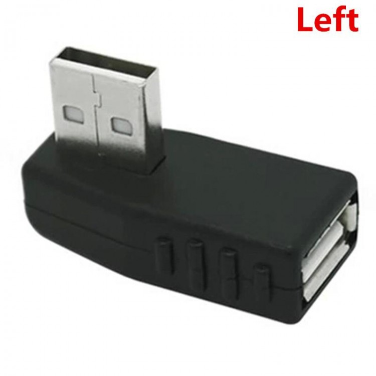 Usb 90 derece çevirici L usb çevirici dişi erkek 90 derece usb çevirici usb 2.0 dik çevirici