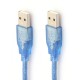 Usb erkek erkek kablo 50 cm notebook soğutucu kablosu