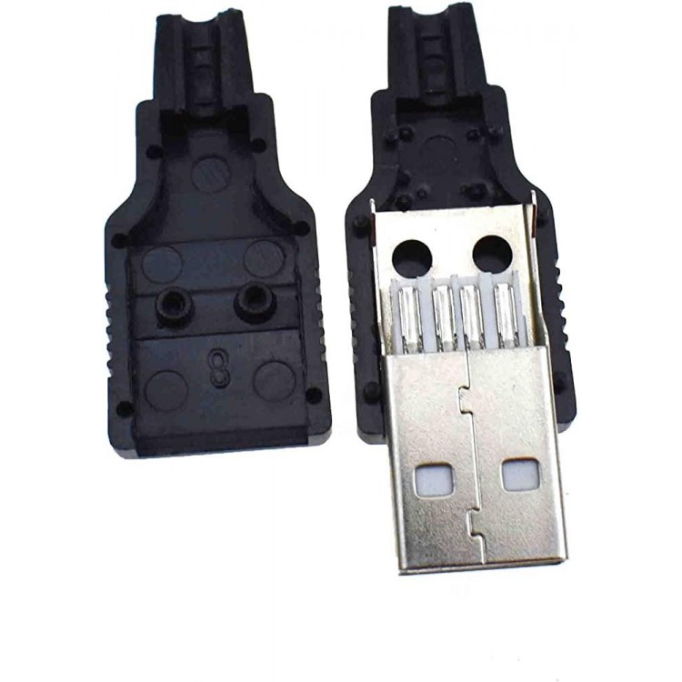 Usb erkek konnektör usb erkek lehim tipi usb erkek uç usb erkek konnektör