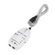 Usb guitar link kablo usb enstrüman kablosu 6.3 mm girişli usb ses kartı