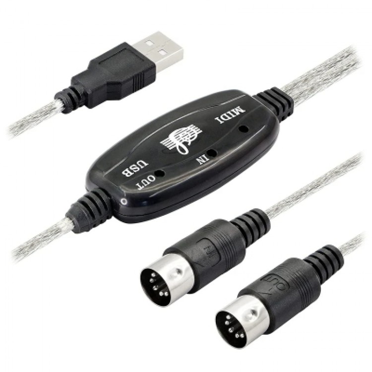 Usb midi kablo usb 2 x 5 pin midi kablo 5 pin midi kablo usb çevirici