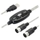 Usb midi kablo usb 2 x 5 pin midi kablo 5 pin midi kablo usb çevirici Usb midi kablo usb 2 x 5 pin midi kablo 5 pin midi kablo usb çevirici