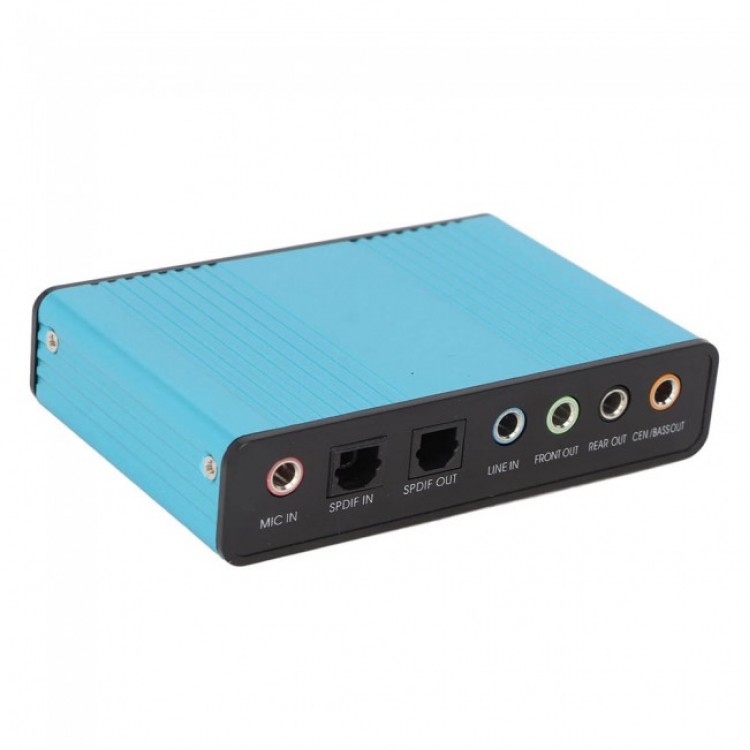 Usb optik ses kartı harici optik ses kartı usb 6 kanal ses kartı