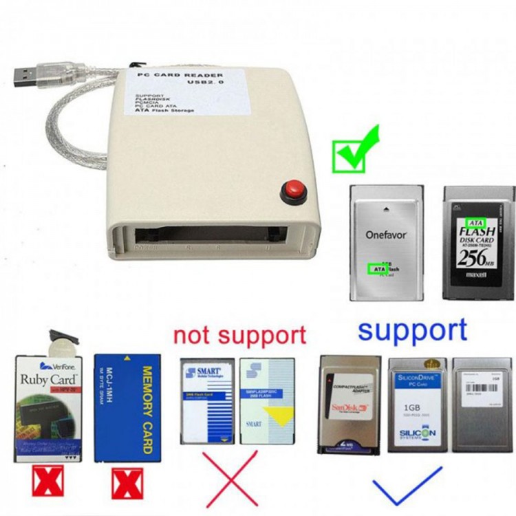 Usb pcmcia okuyucu usb 68 pin kart okuyucu usb pcmcia adaptör