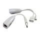 Usb rj45 extender adapter cat6 ile kablolu usb uzatma adaptörü 60m