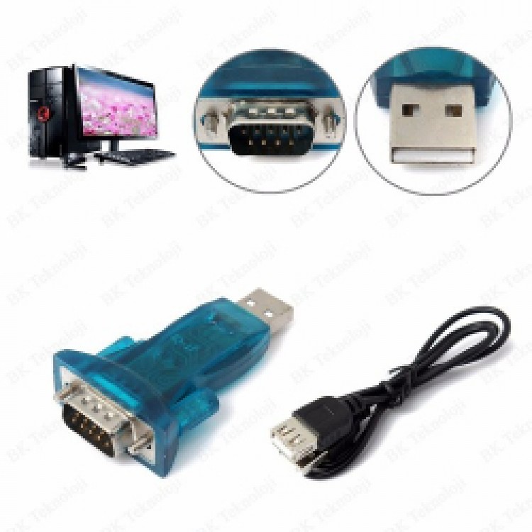 Usb rs232 çevirici usb com çevirici usb 9 pin erkek çevirici
