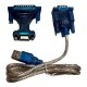 Usb rs232 kablo usb rs232 25 pin erkek paralel kablo