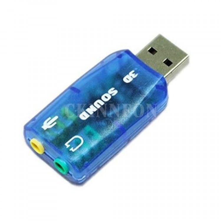 Usb ses kartı 3d 5+1 ses kartı usb sound controller