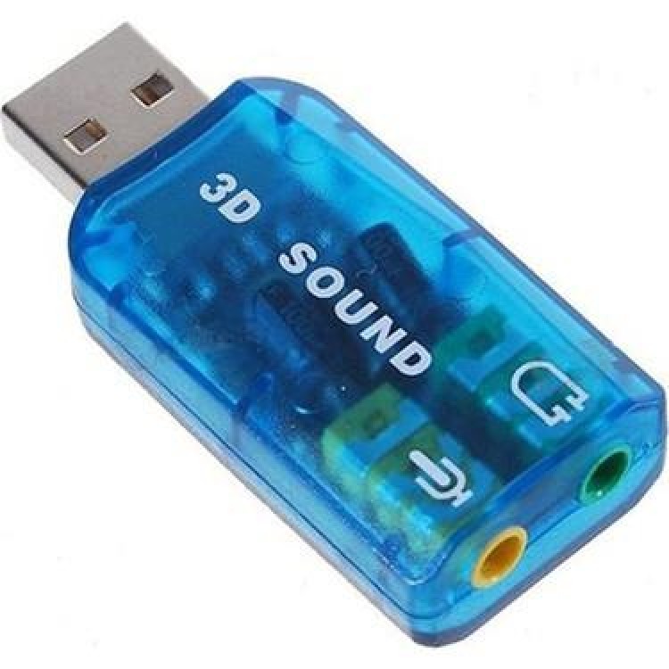 Usb ses kartı 3d 5+1 ses kartı usb sound controller