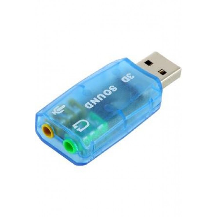 Usb ses kartı 3d 5+1 ses kartı usb sound controller