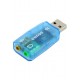 Usb ses kartı 3d 5+1 ses kartı usb sound controller