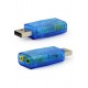 Usb ses kartı 3d 5+1 ses kartı usb sound controller