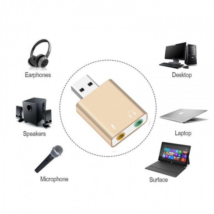 Usb ses kartı 7.1 usb ses kartı