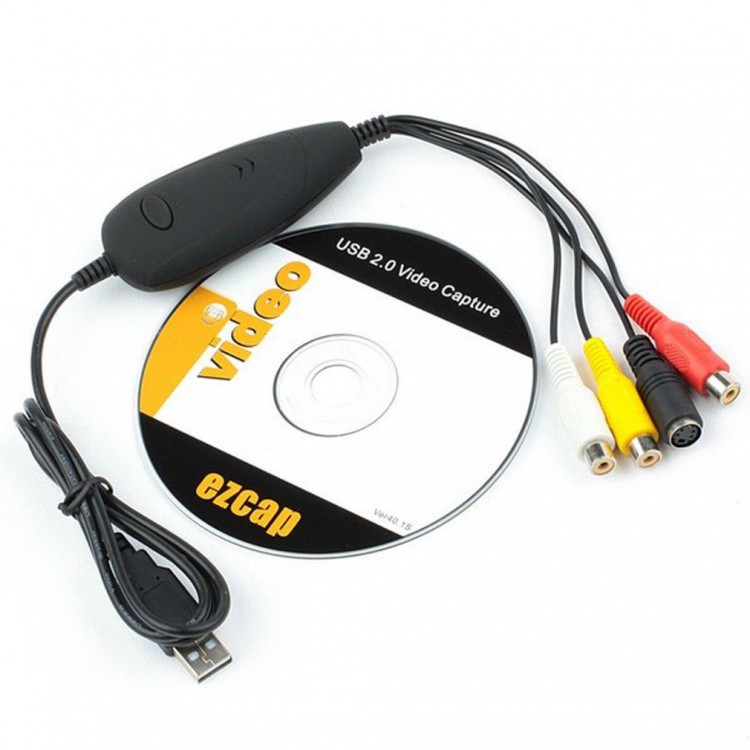 Usb video capture ezcap video kamera bilgisayar bağlantı kablosu
