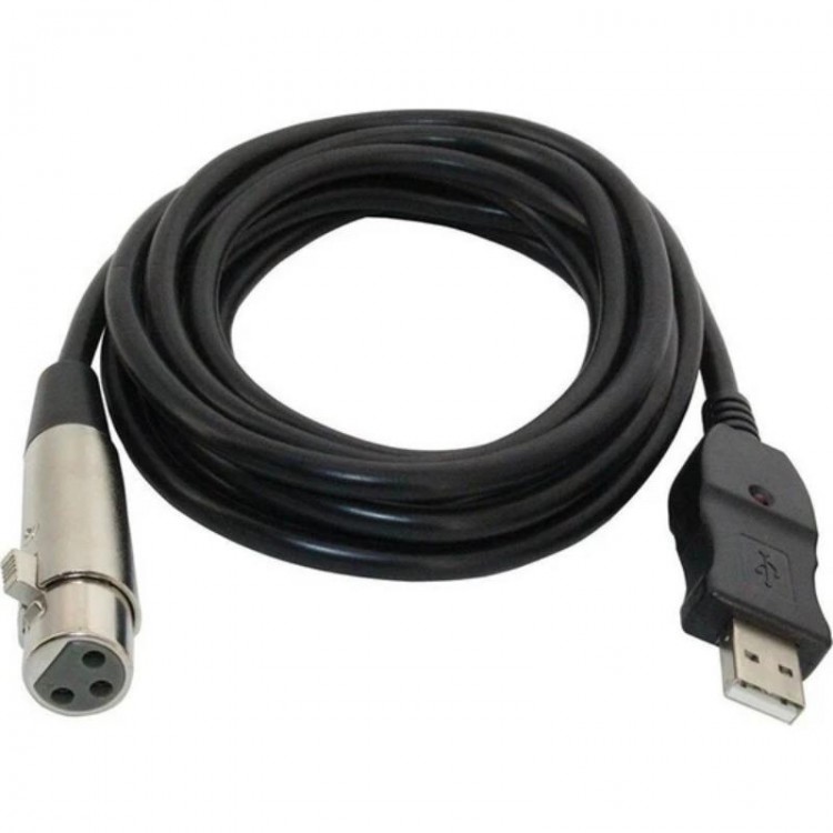 Usb xlr çevirici mikrofon usb çevirici kablo