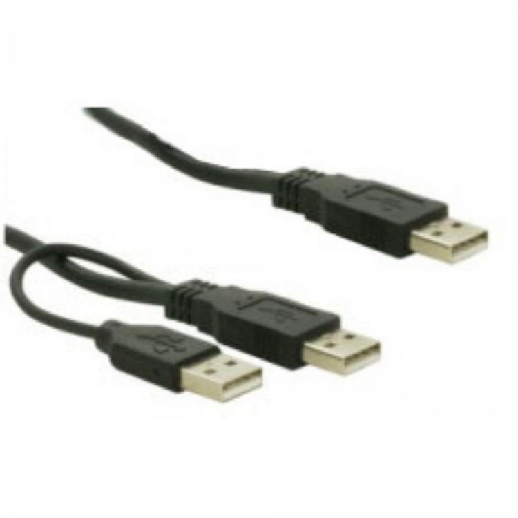 Usb y kablo 70 cm erkek erkek usb y kablo