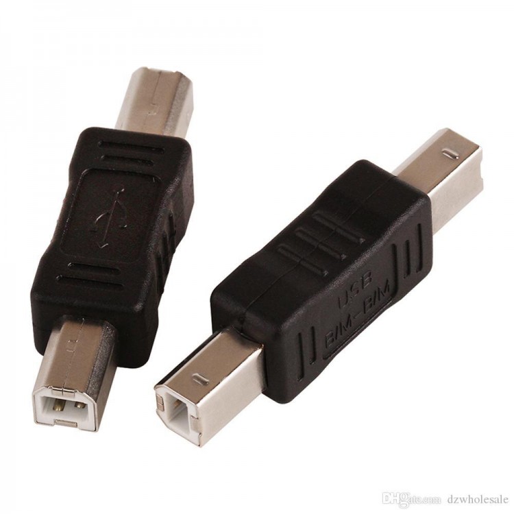 Usb yazıcı erkek erkek çevirivi usb printer erkek erkek çevirici usb b erkek erkek çevirici