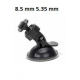 Vantuslu araç kamera tutucu geçmeli araç kamera tutucu araç içi kamera tutucu 8.5 mm 5.35 mm