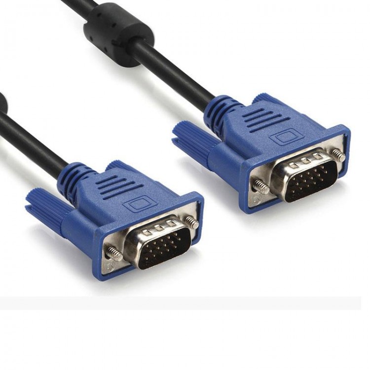 Vga 15 pin erkek erkek görüntü kablosu  1,5 metre