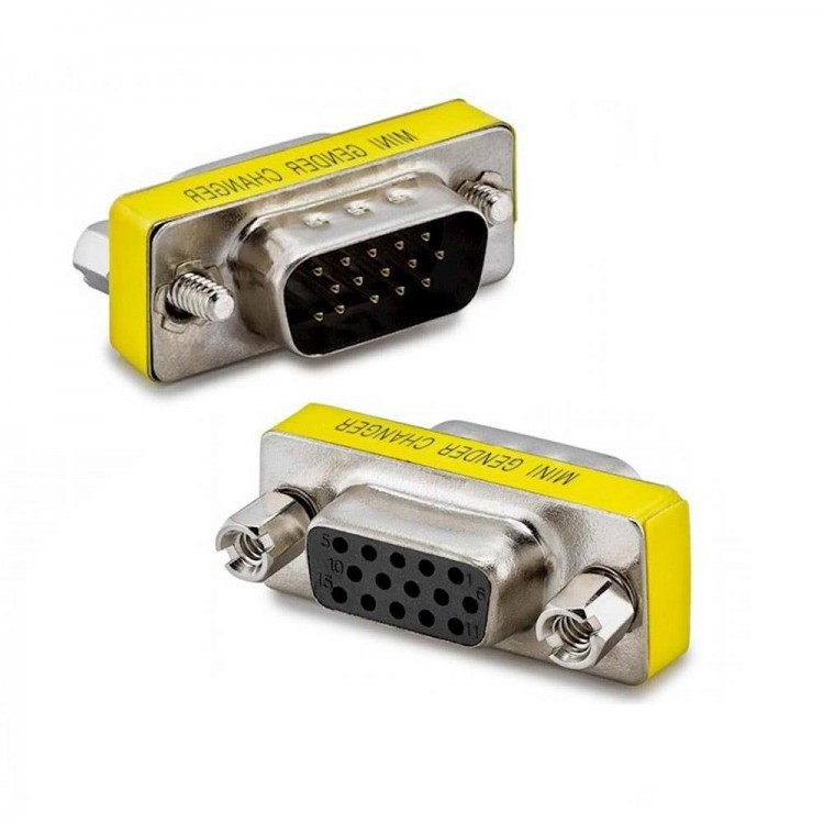 Vga erkek dişi changer 15 pin erkek dişi çevirici