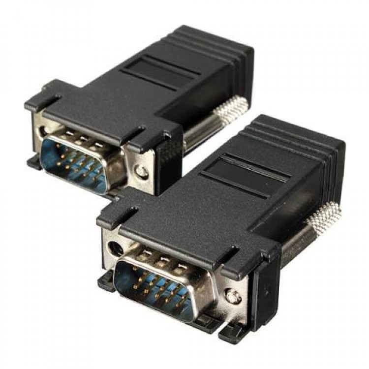 Vga extender cat5 cat6 vga uzatma 30 metreye kadar Vga extender cat5 cat6 vga uzatma 30 metreye kadar