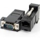 Vga extender cat5  cat6 vga uzatma 30 metreye kadar
