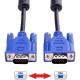 Vga kablo erkek erkek 15 pin vga görüntü kablosu 5 metre