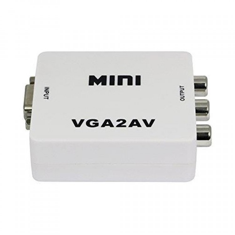 Vga rca çevirici vga av çevirici