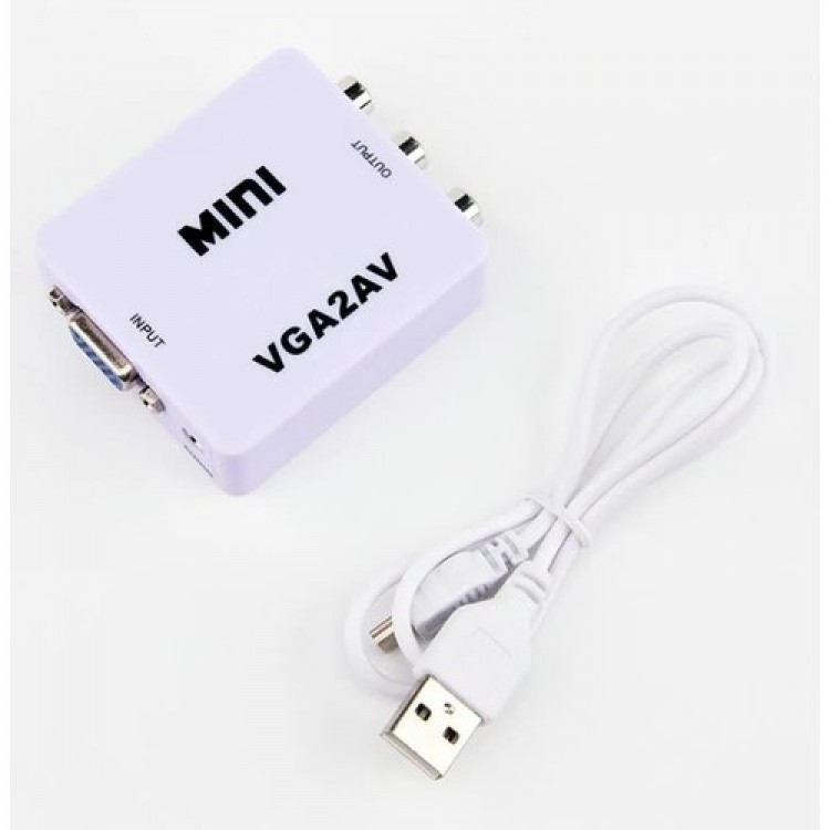 Vga rca çevirici vga av çevirici