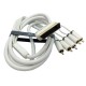 Xbox 360 ile uyumlu video rca companent audio L/R kablo 2m
