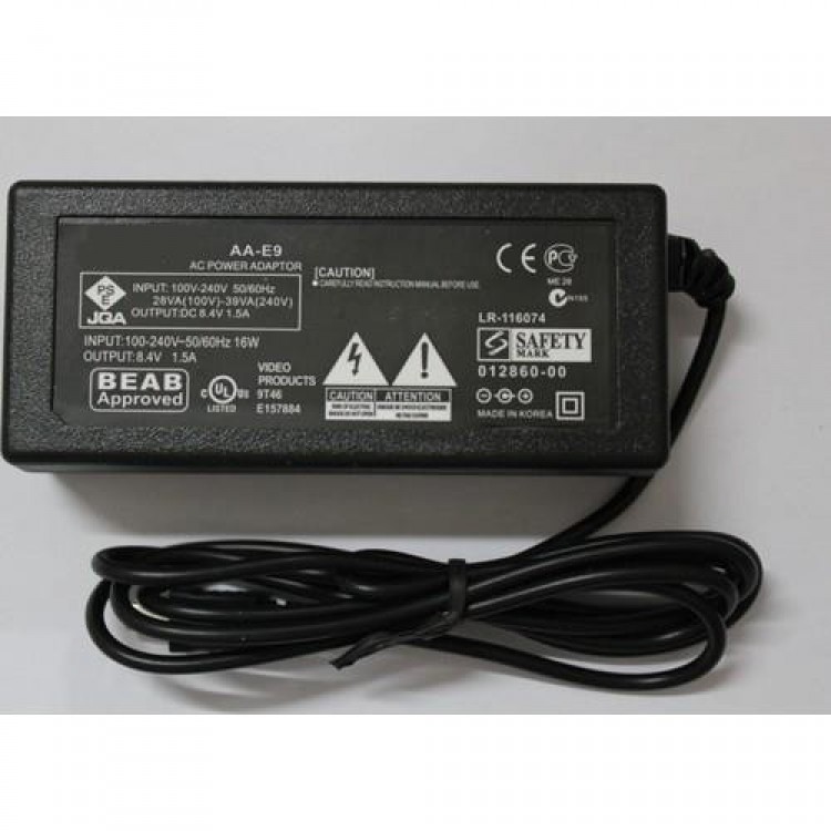 Samsung uyumlu AA-E6A kamera adaptörü 8.4 volt 1.5 amper