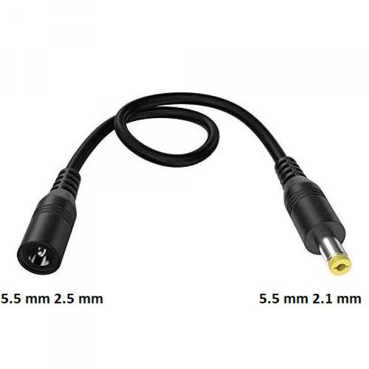 Adaptör uç çevirici kablolu 5.5 mm 2.5 mm 5.5 mm 2.1 mm adaptör çevirici kablo Adaptör uç çevirici kablolu 5.5 mm 2.5 mm 5.5 mm 2.1 mm adaptör çevirici kablo