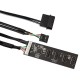 9 pin Anakart USB 2.0 çoklayıcı usb hub 4 Erkek 9 pin uzatma adaptörü 9 pin Anakart USB 2.0 çoklayıcı usb hub 4 Erkek 9 pin uzatma adaptörü