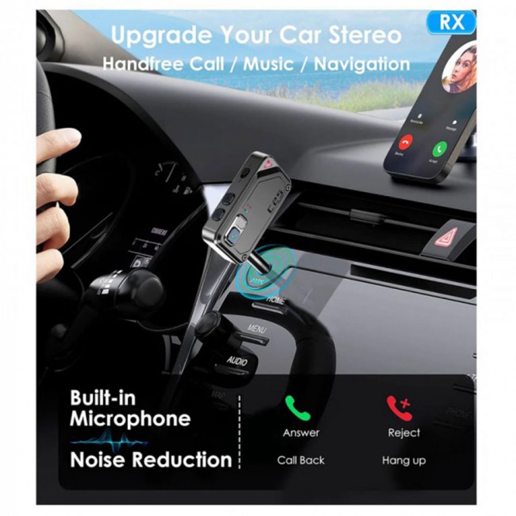 Araç aux bluetooth çevirici bluetooth alıcı verici c25 Araç aux bluetooth çevirici bluetooth alıcı verici c25