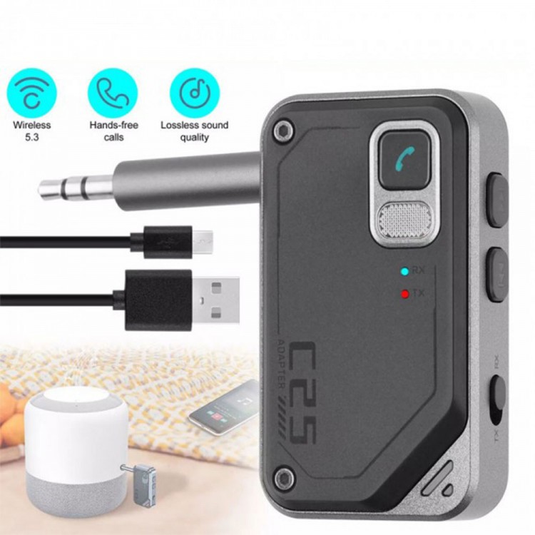 Araç aux bluetooth çevirici bluetooth alıcı verici c25 Araç aux bluetooth çevirici bluetooth alıcı verici c25