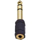 Aux amfi giriş çevirici stereo amfi giriş çevirici 3.5 mm dişi 6.35 mm erkek çevirici kulaklık jack piyano çevirici